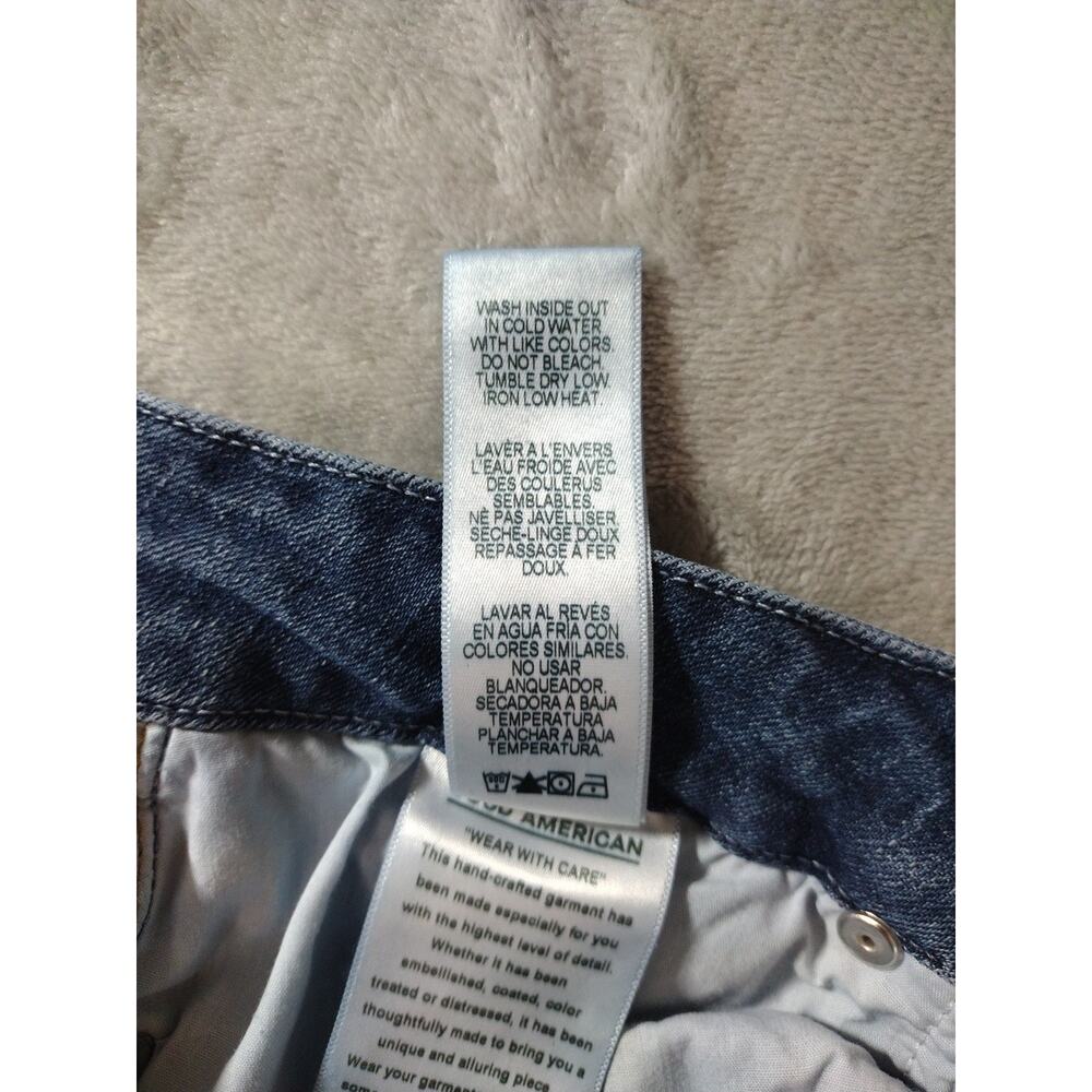 Good American Good Legs Jeans Womens 10/30 Skinny Medium Wash Preppy Casual - Picture 9 of 13